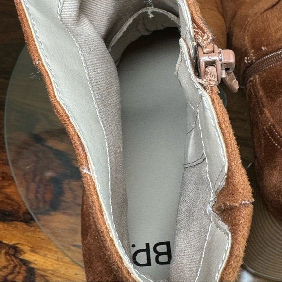 BP Keyla Platform Bootie in Tan Chestnut - Picture 13 of 16